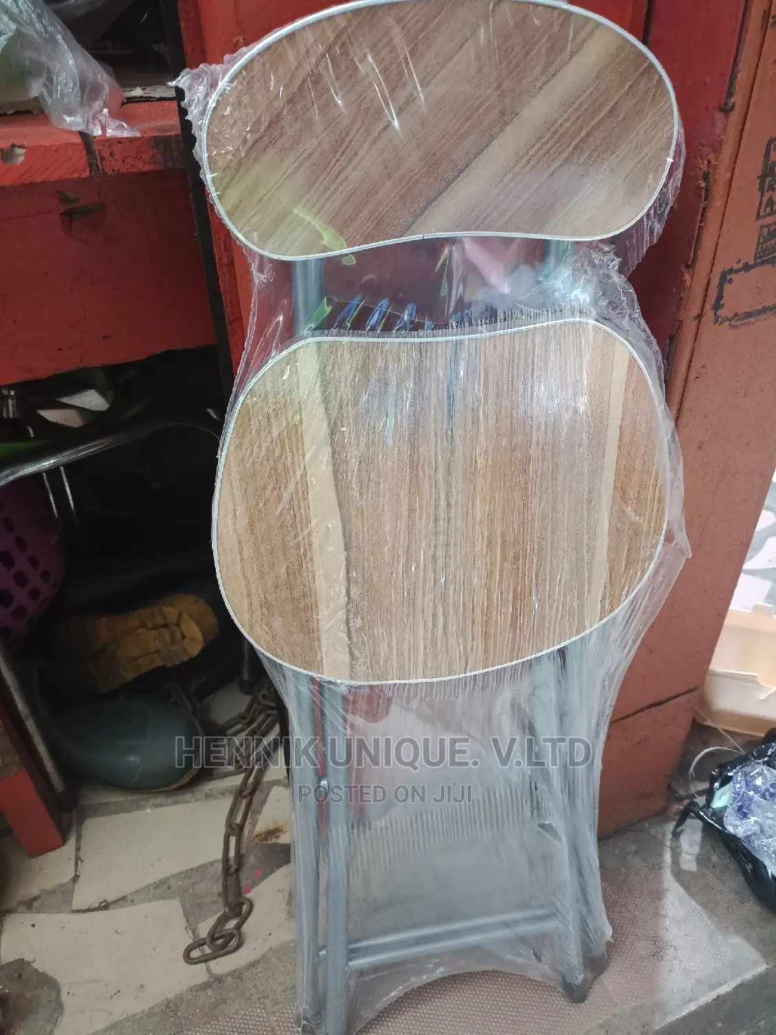 Mult-Purpose Foldable Wooden Chair
