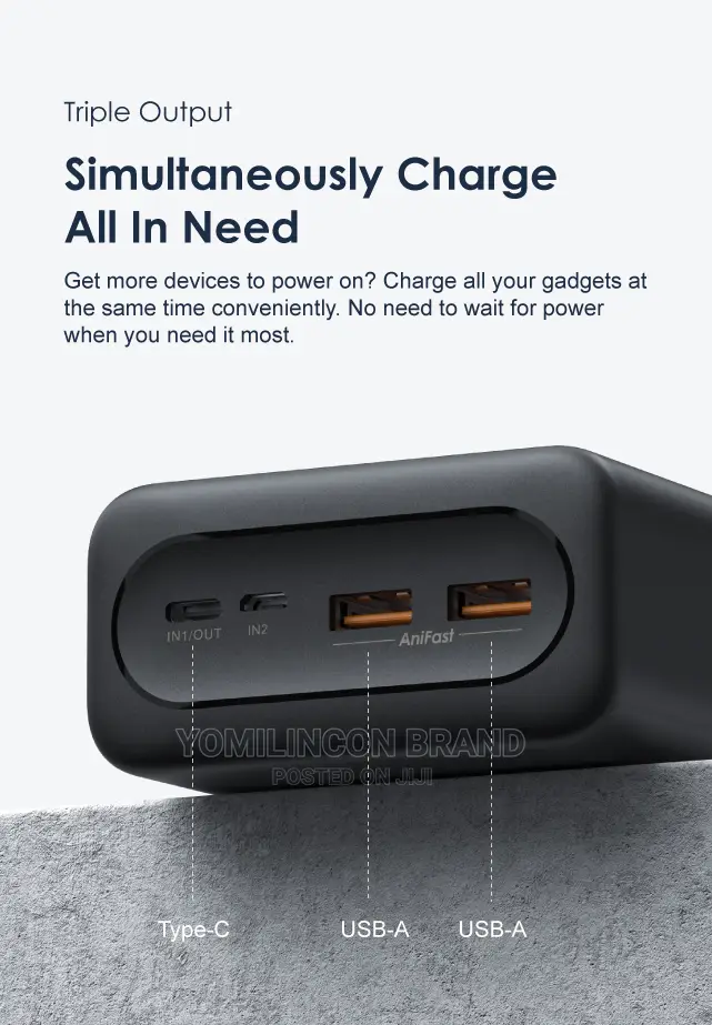 Oraimo Power Bank Opb-P400q 40000mah - Black