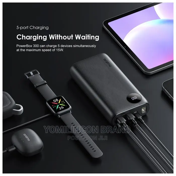 Oraimo Power Box Opb-P300q Two-Way Power Bank - Black