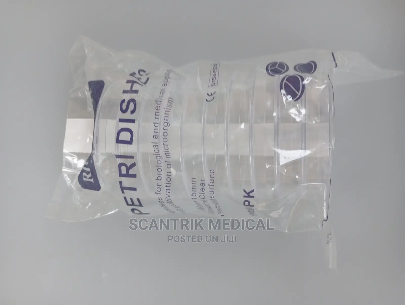 Plastic Petri Dish With Lid Laboratory Equipment