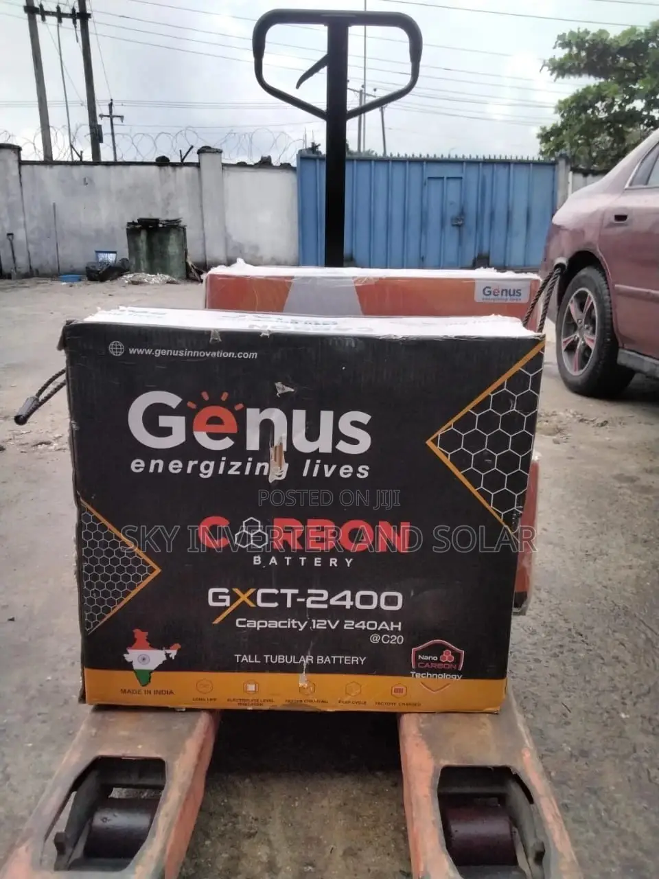 240ah Genus Carbon Tubular Battery