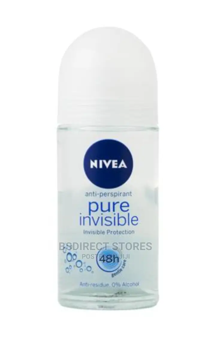 Nivea Womens Pure Invisible 48H Anti-perspirant Roll-on 50ml