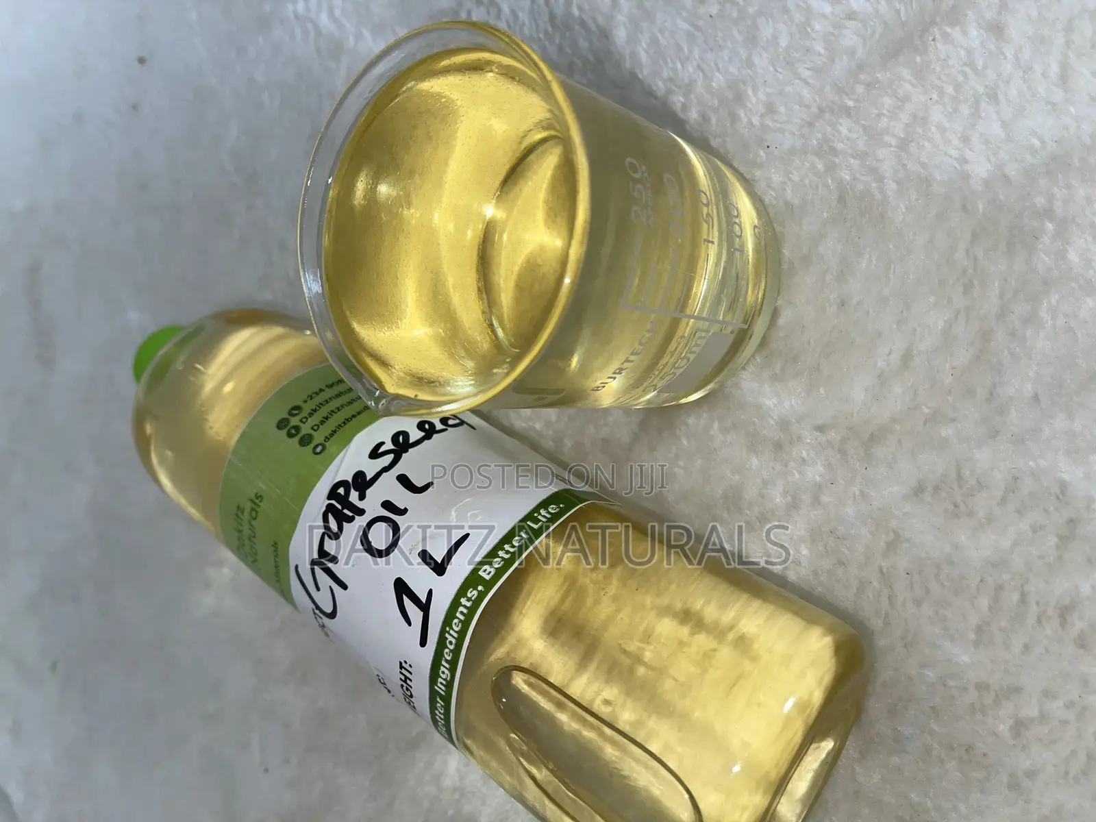 Grapeseed Oil 1liter 100% Natural