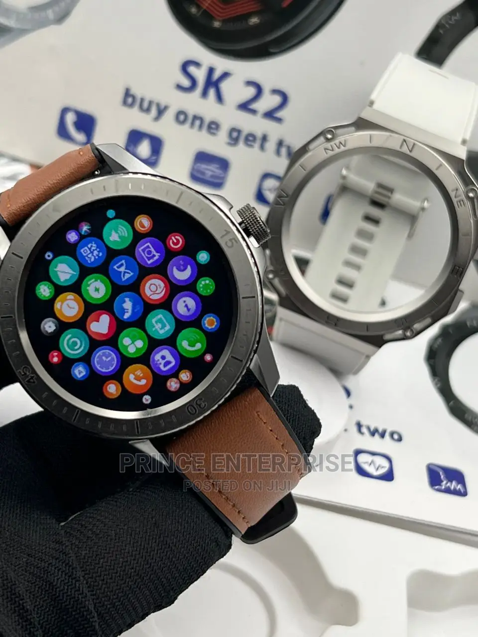 SK 22 Smart Watch Display All Contact It Can