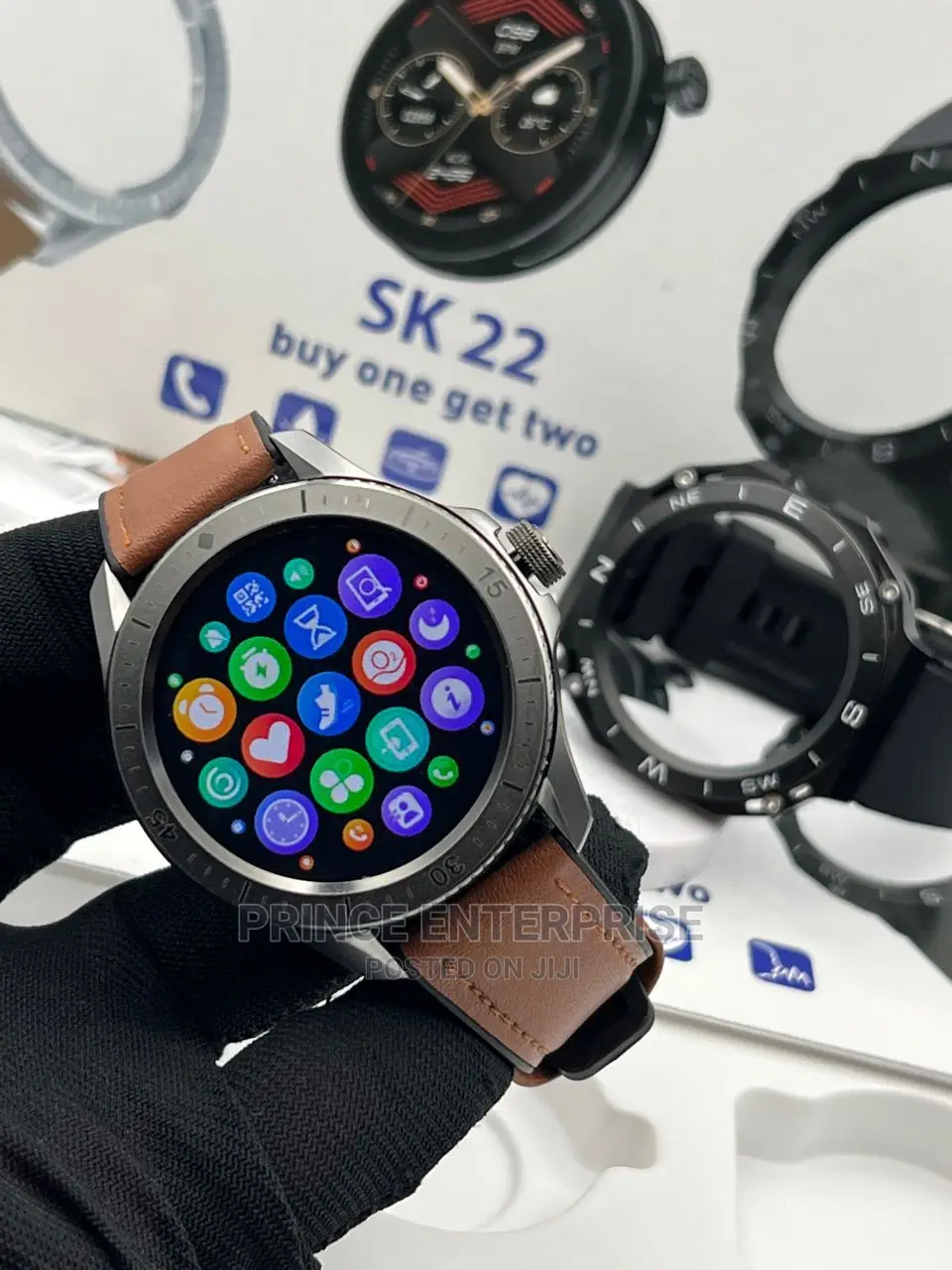 SK 22 Smart Watch Display All Contact It Can
