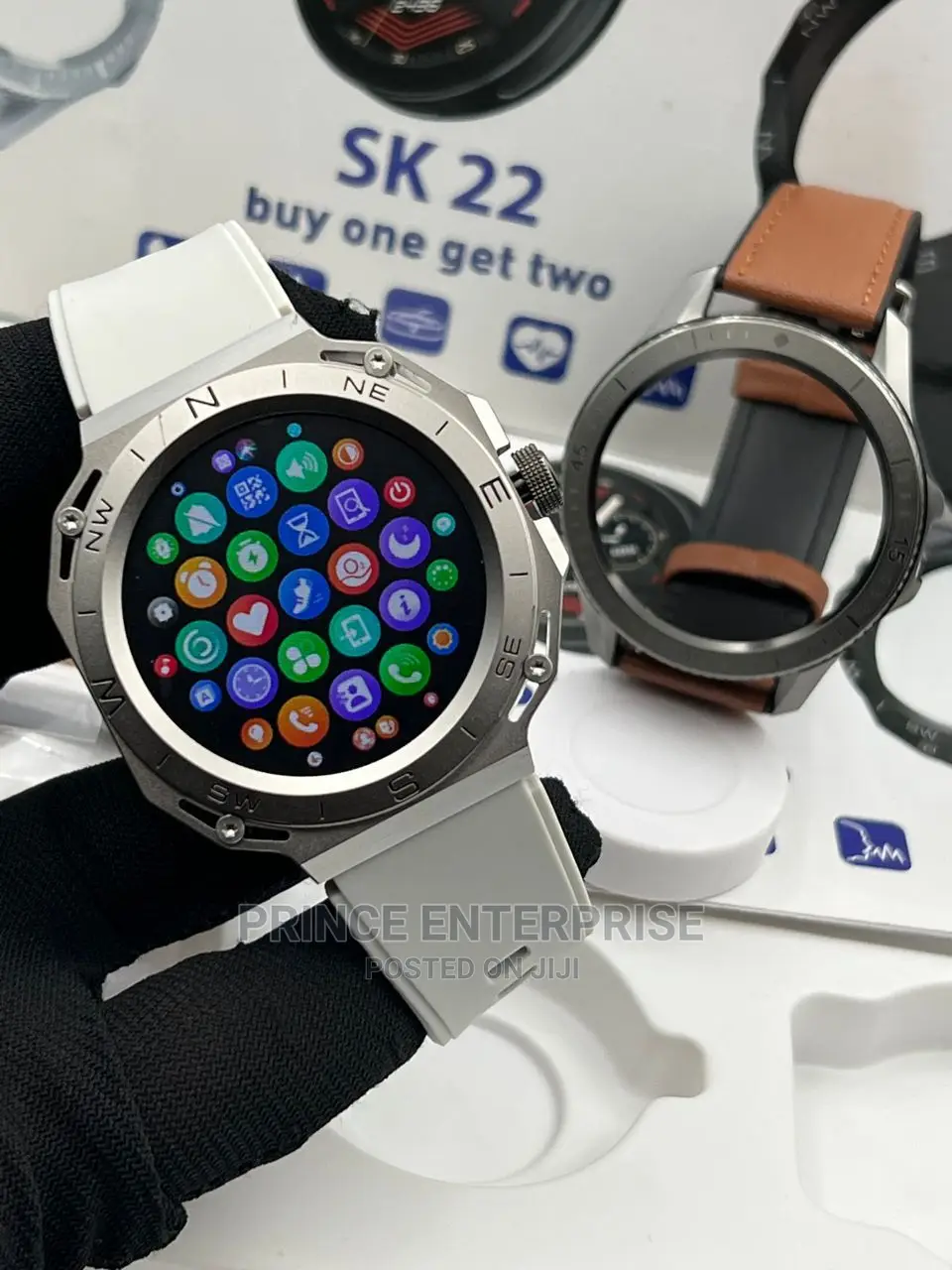 SK 22 Smart Watch Display All Contact It Can