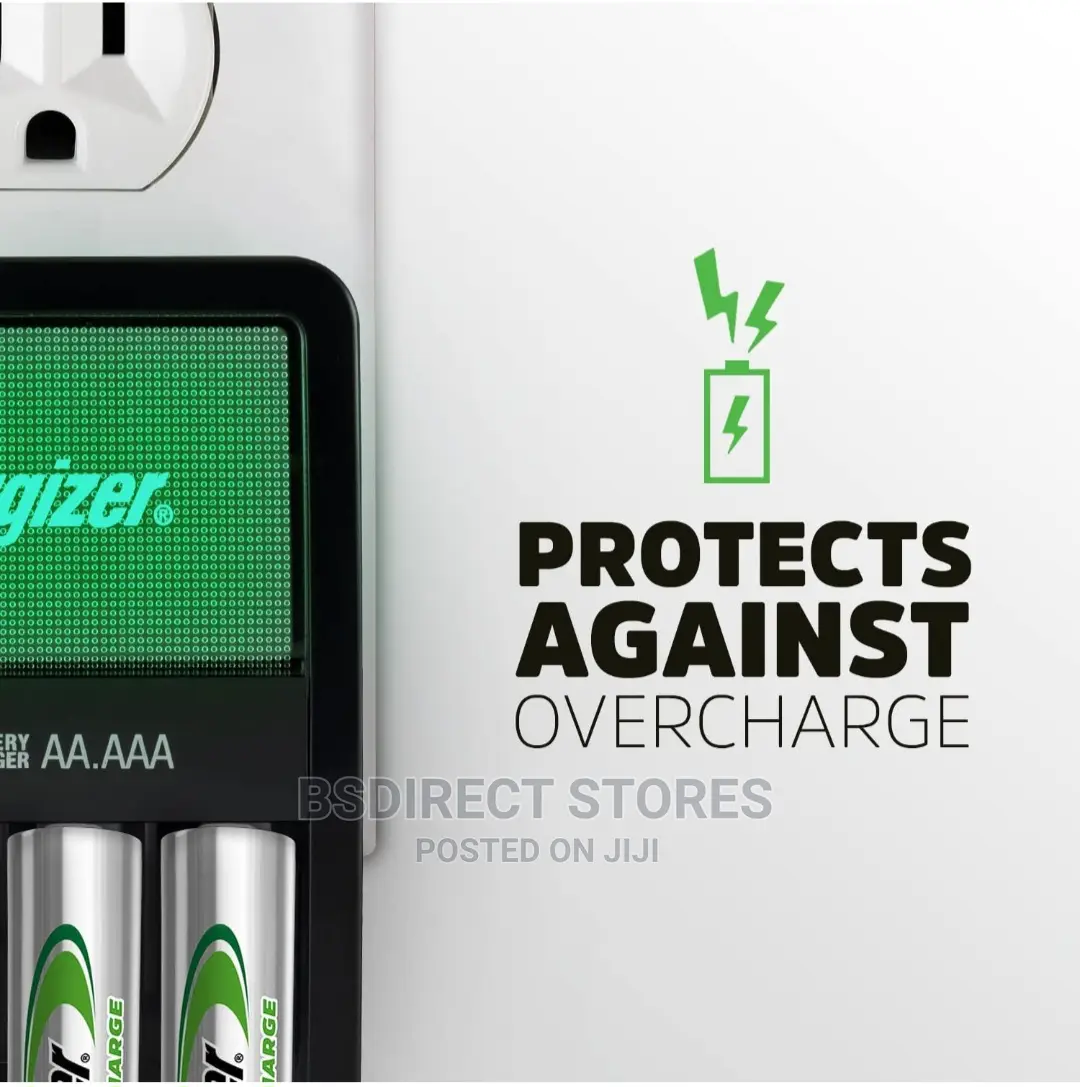 Energizer Maxi Charger Inc 4 X AA Rechargeable Batteries