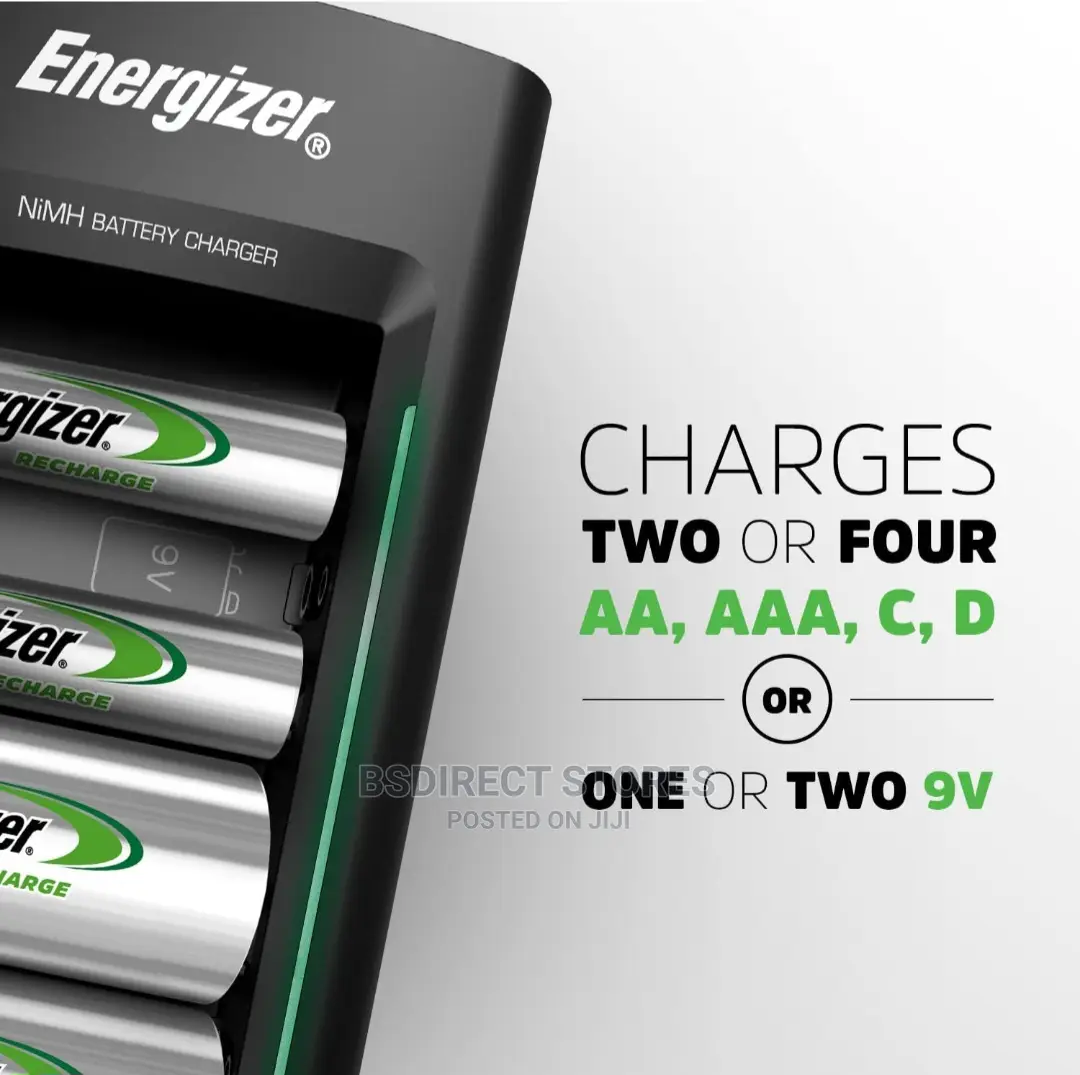 Energizer Maxi Charger Inc 4 X AA Rechargeable Batteries