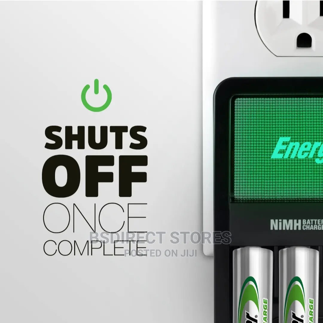 Energizer Maxi Charger Inc 4 X AA Rechargeable Batteries
