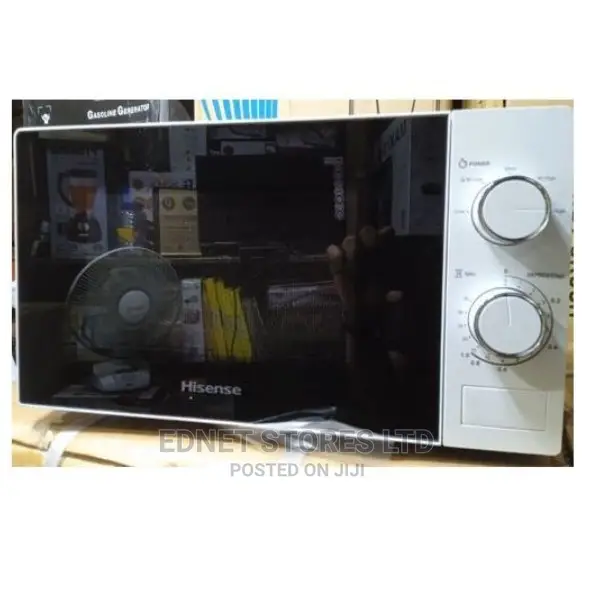 Hisense 20 Liters Manual Microwave Oven, Silver Mirror-