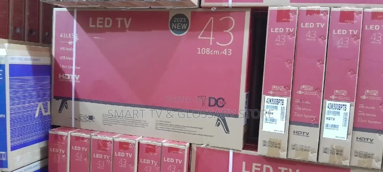 LG 43inche Energy Saving / Solar Inverter TV .Uses Battery
