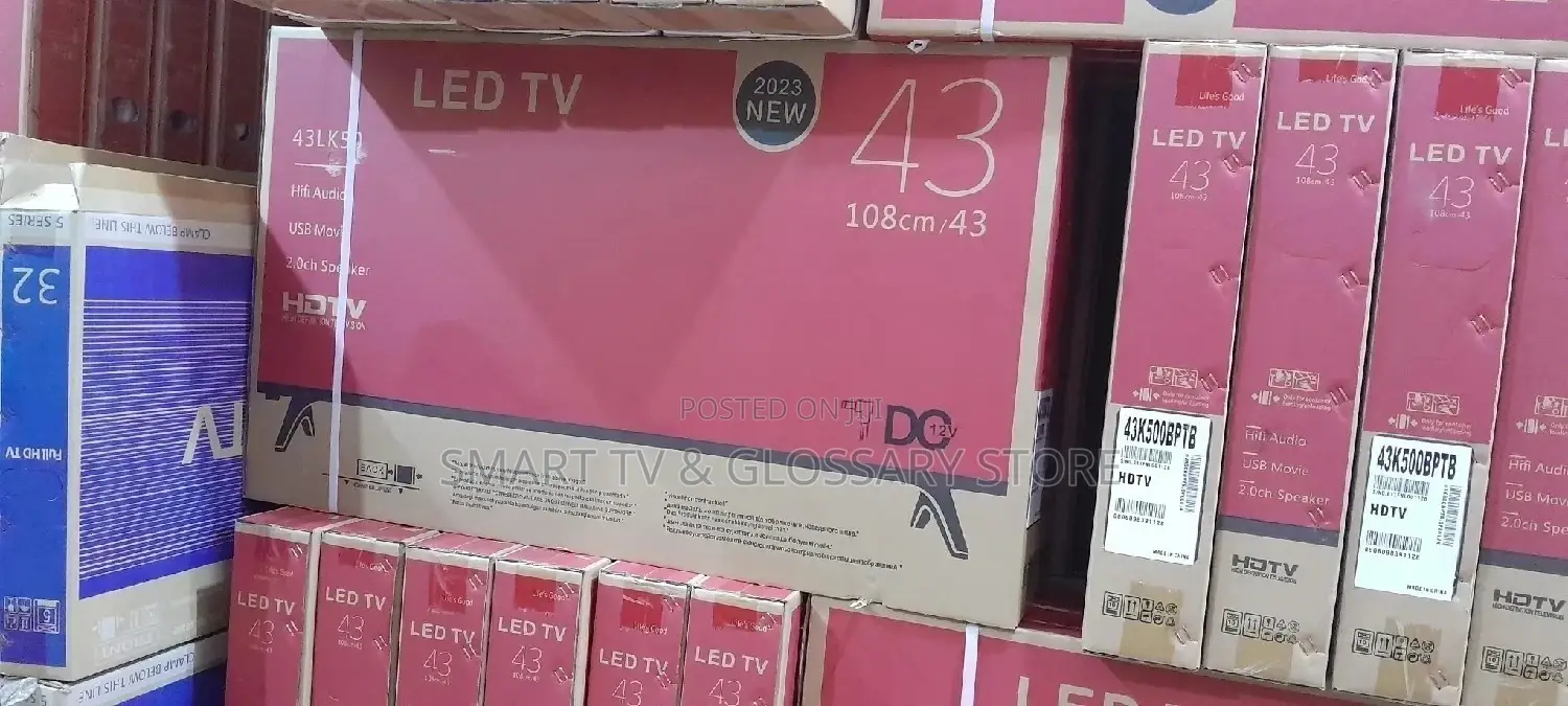 LG 43inche Energy Saving / Solar Inverter TV .Uses Battery