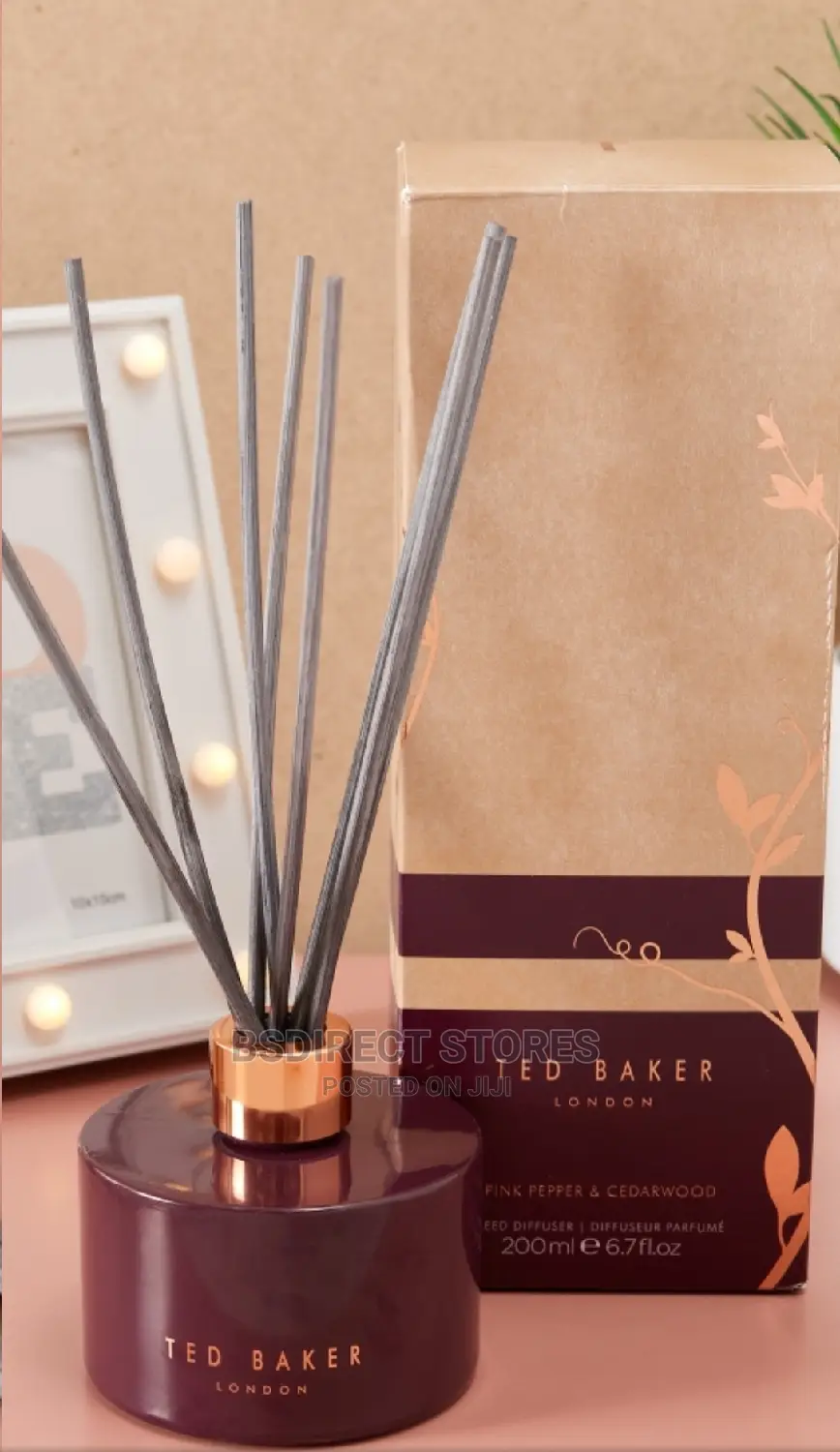 Ted Baker Pink Pepper And Cedarwood Reed Luxury Diffuser