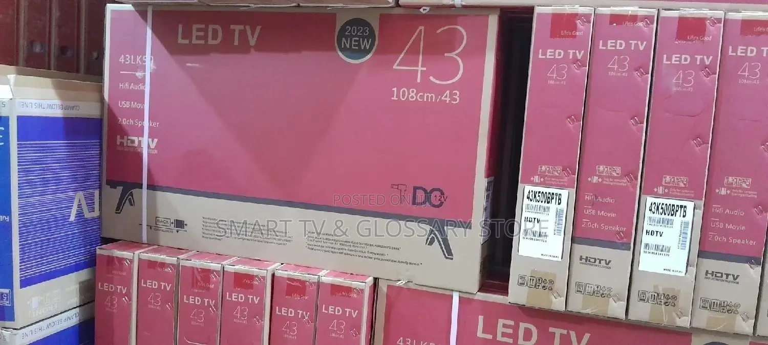 LG 43inche Energy Saving / Solar Inverter Tv.Uses Battery