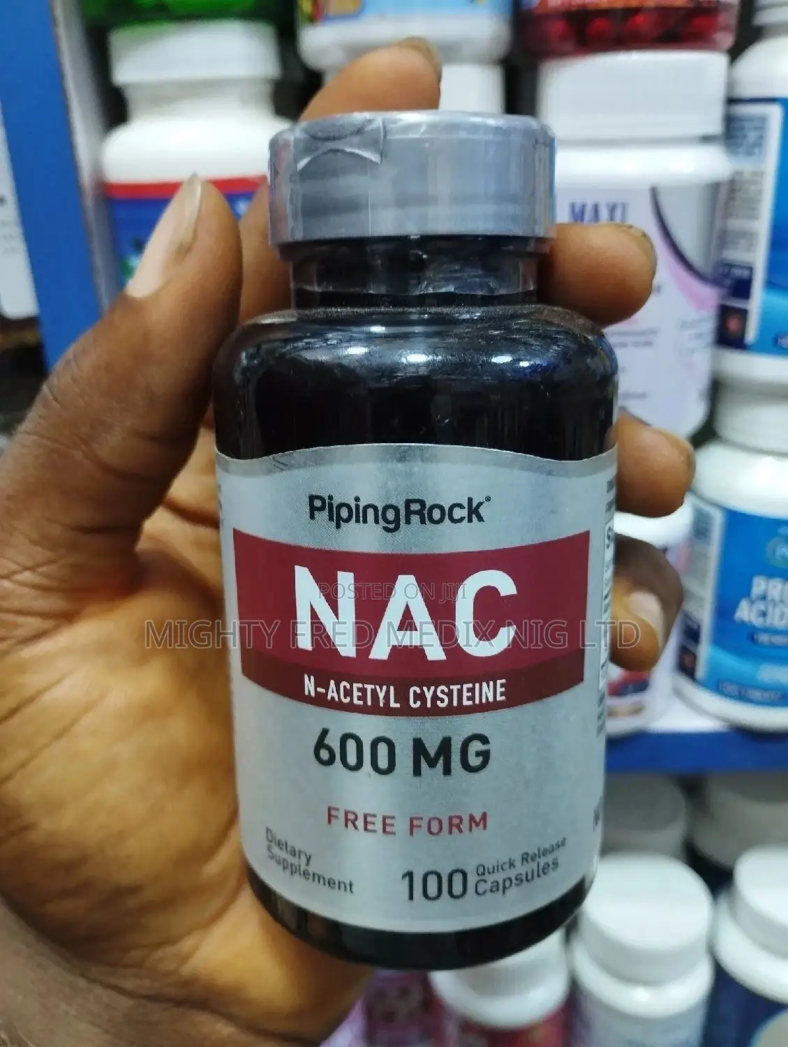 Nac N-acetyl Cysteine 600mg
