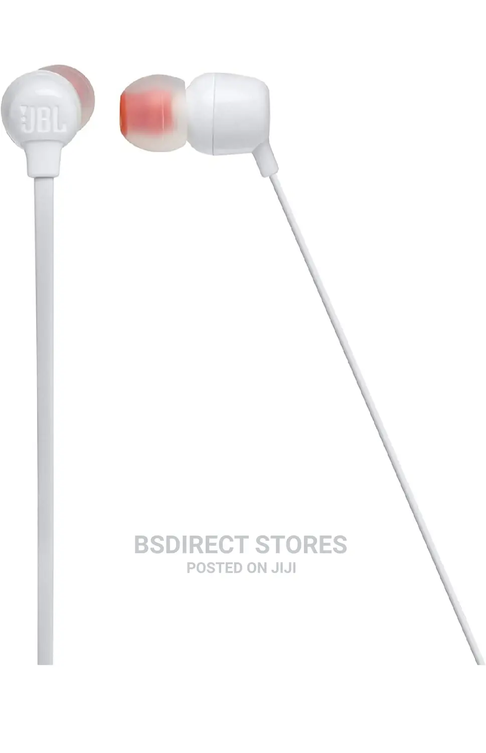 JBL Tune 115BT White Wireless Earphones Bluetooth Headphones
