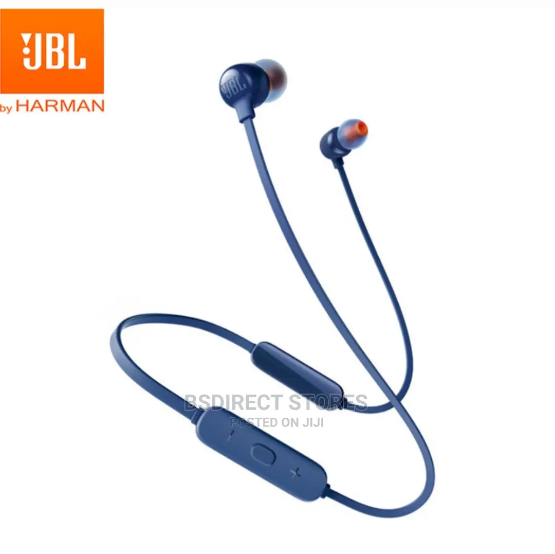 JBL Tune 115BT Blue Wireless Earphones Bluetooth Headphones