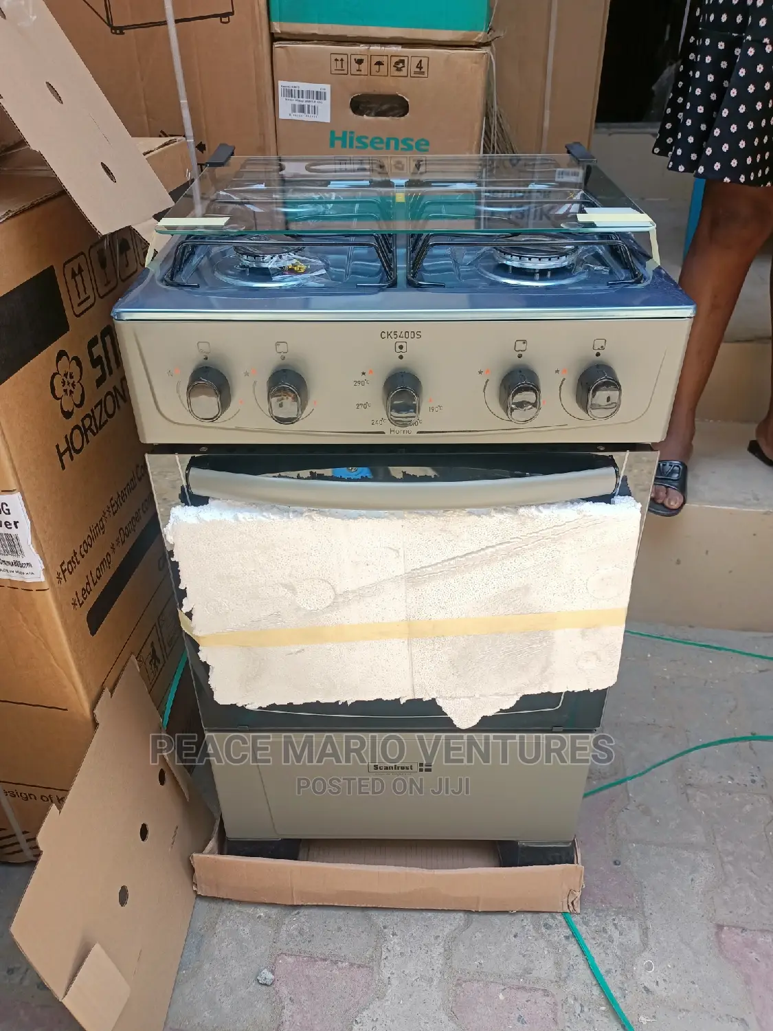 Quality Scanfrost 4burner Gas Cooker With 3years Warranty