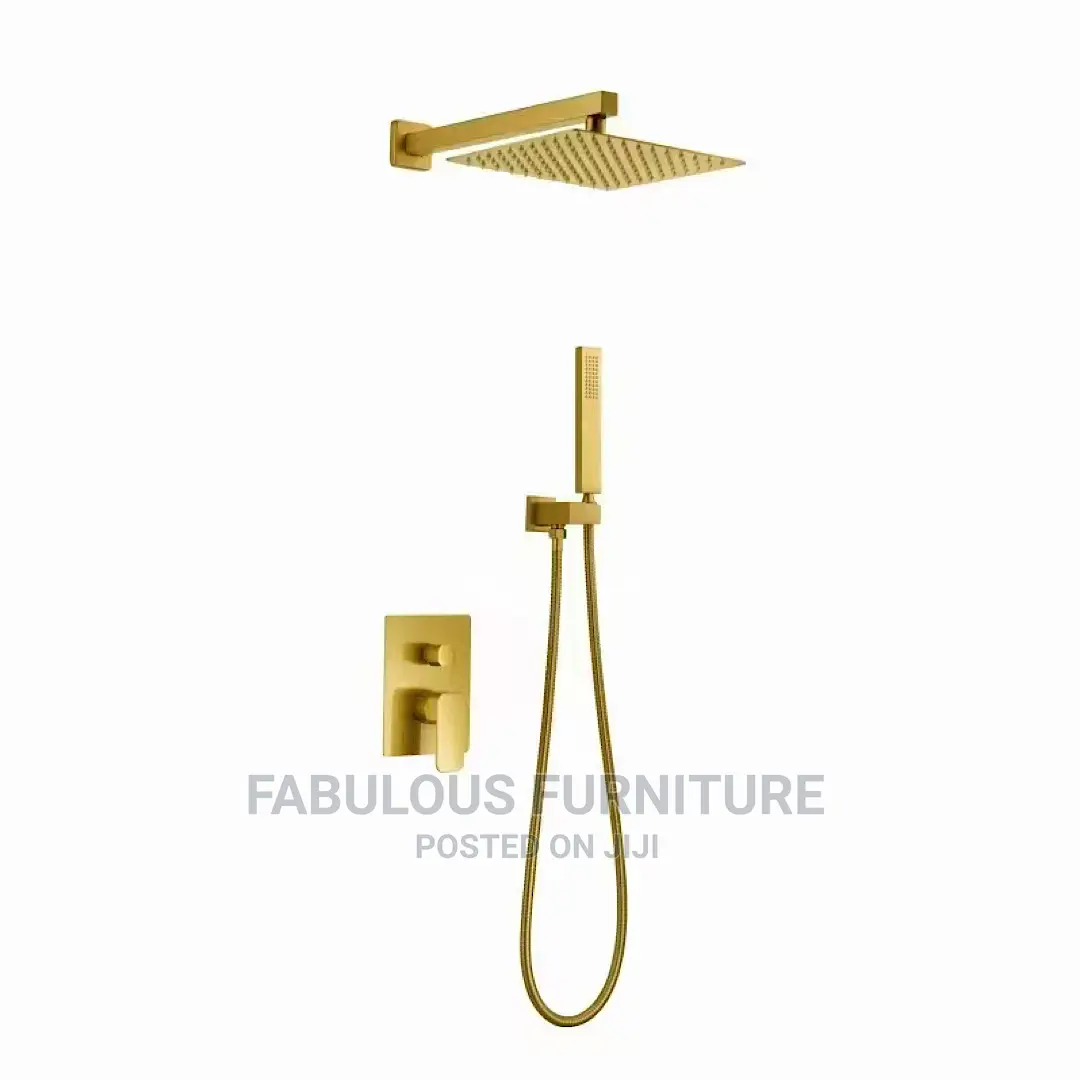 Modern Day Conduit Shower System, Shower Head Accessories