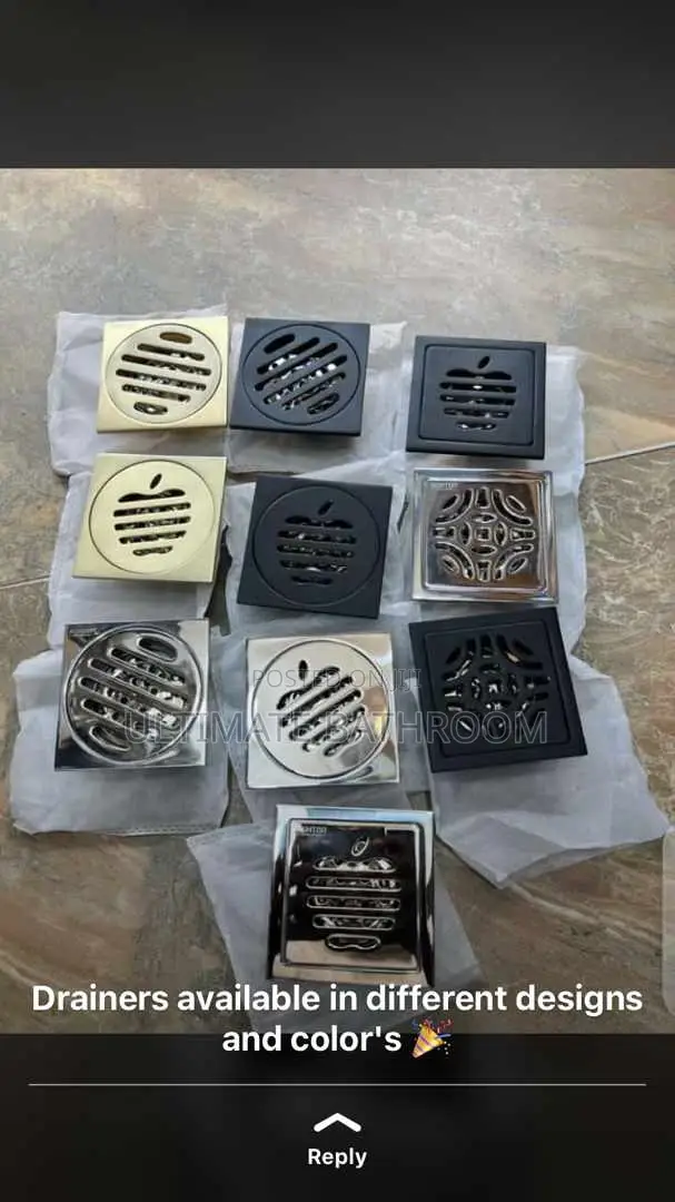 Different Colours 10×10 Floor Drain