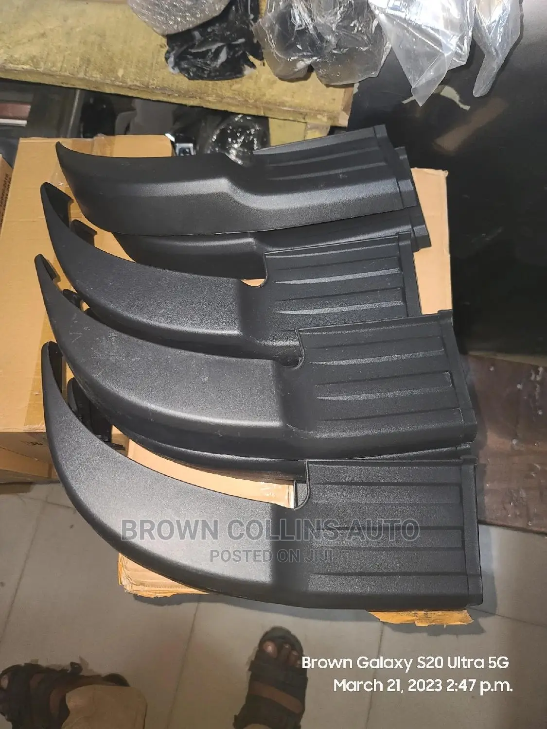 Back Bumper Ends Toyota Hilux 2016-2022
