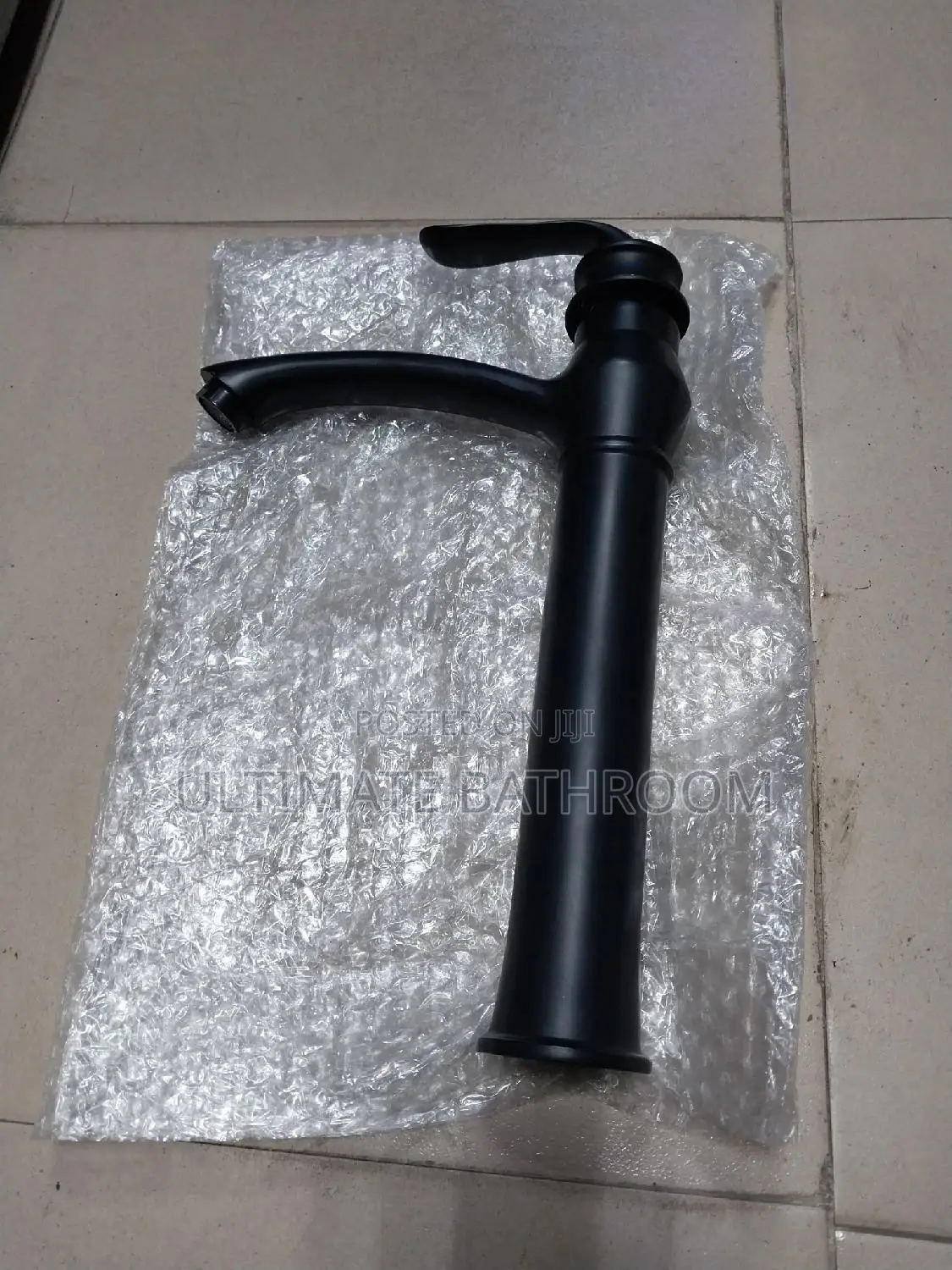 Black Long Spoutbasin  Mixer Faucet