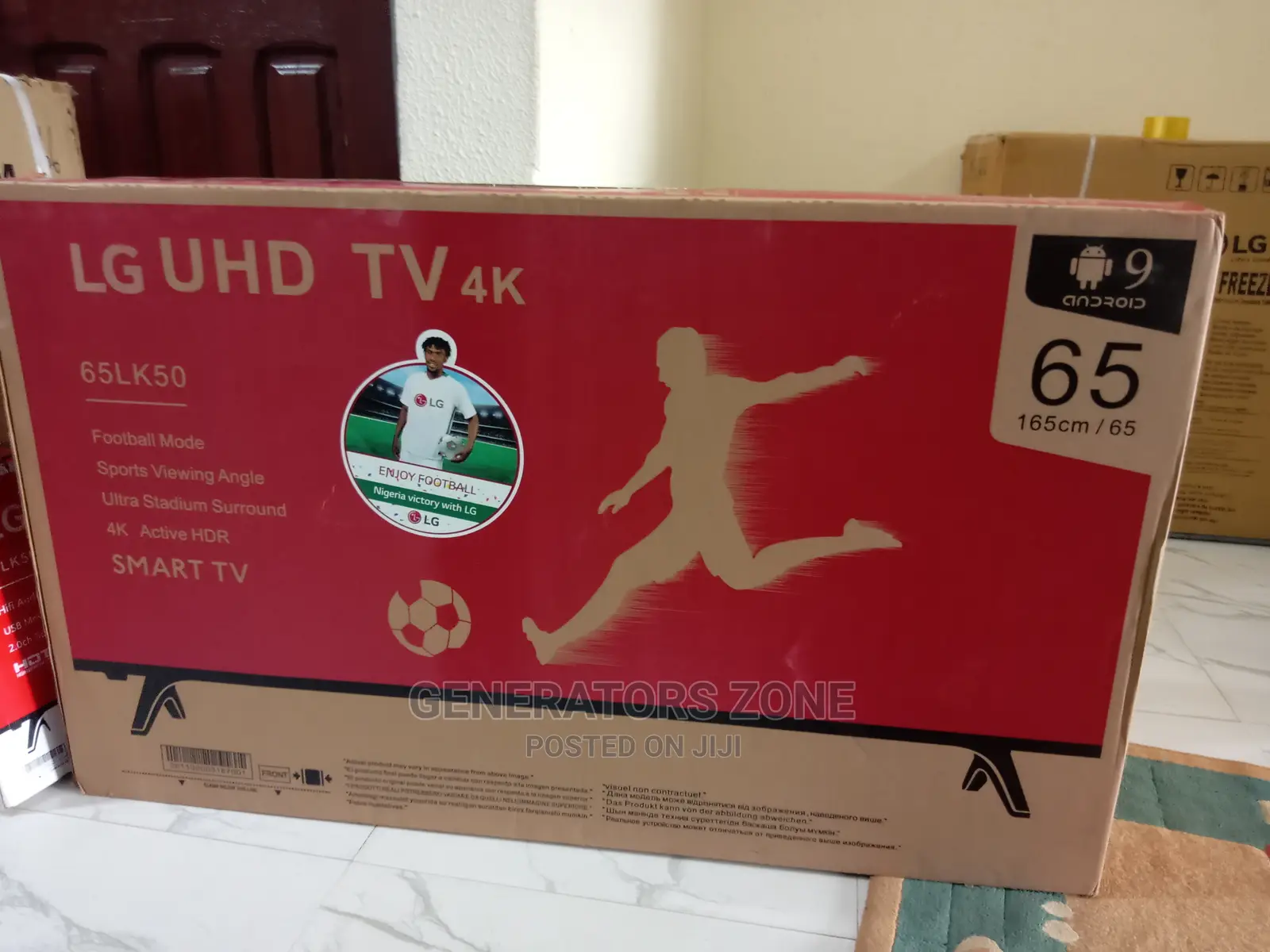 65''lg Smart Tv| LG LED Uhd Tv+A Year Warranty, Usb,Av
