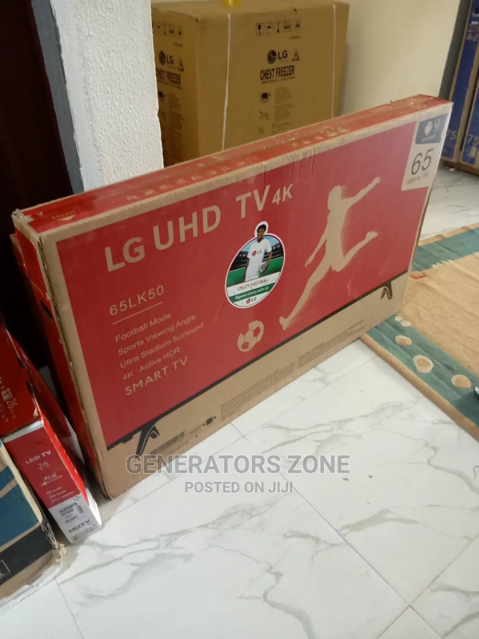 LG Uhd-65lk50-65-Inches-Smart Tv+ Netflix+Miracast+Hdmi