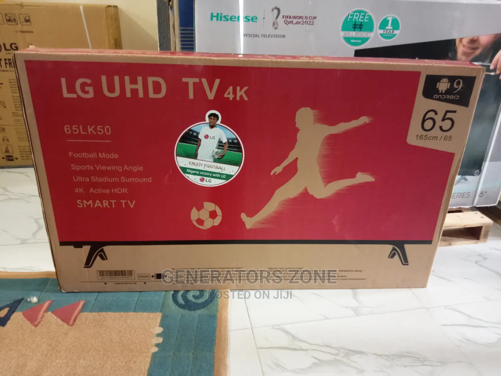 LG 65 Inch Tv's-Smart, Led-65lk50 With Wifi +1 Year Warranty