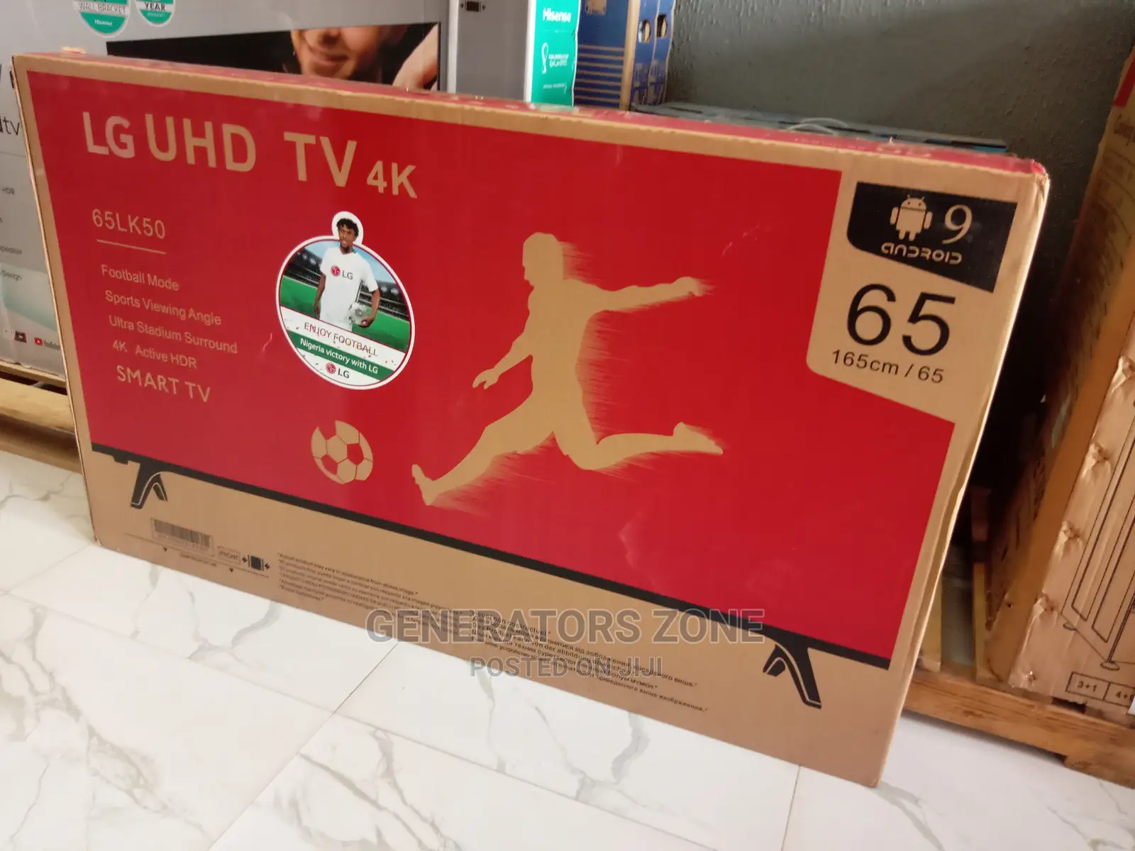 Lg-65'' Brand New-Uhd Smart TV With Wifi+ Netflix+Youtube