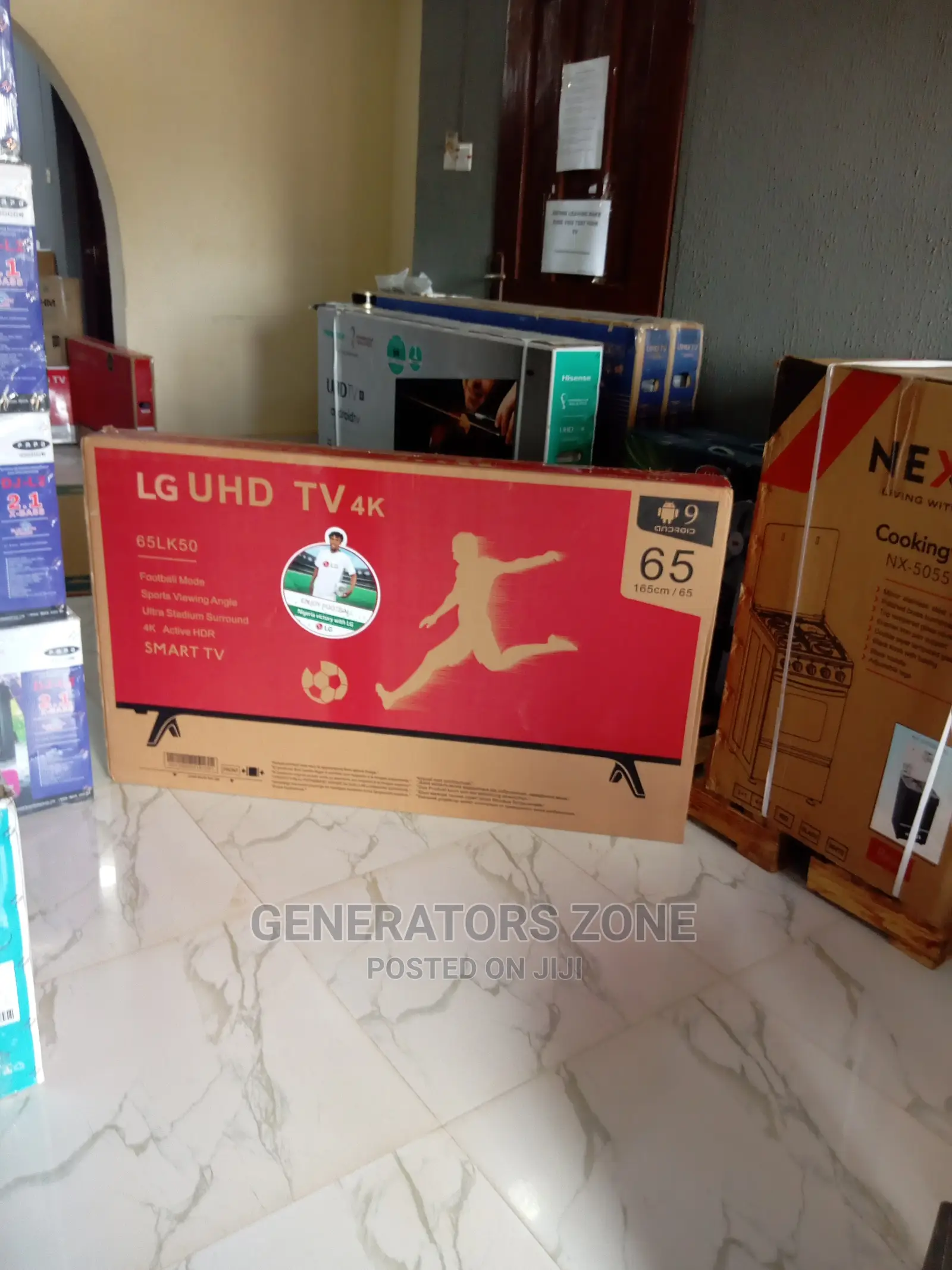 Brand New-Lg 65-Inch-Smart TV | 65lk50 With Wifi