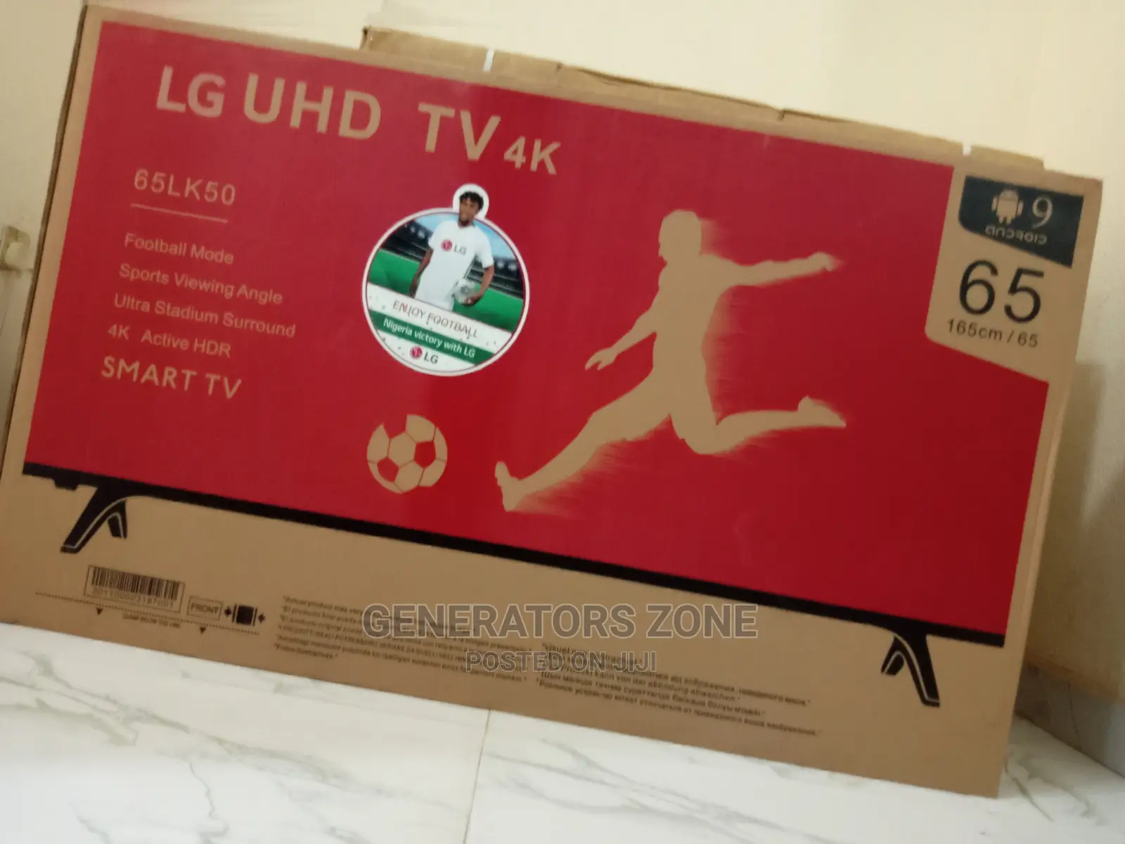 LG 65-Inch-Uhd- Smart TV Featuring Youtube