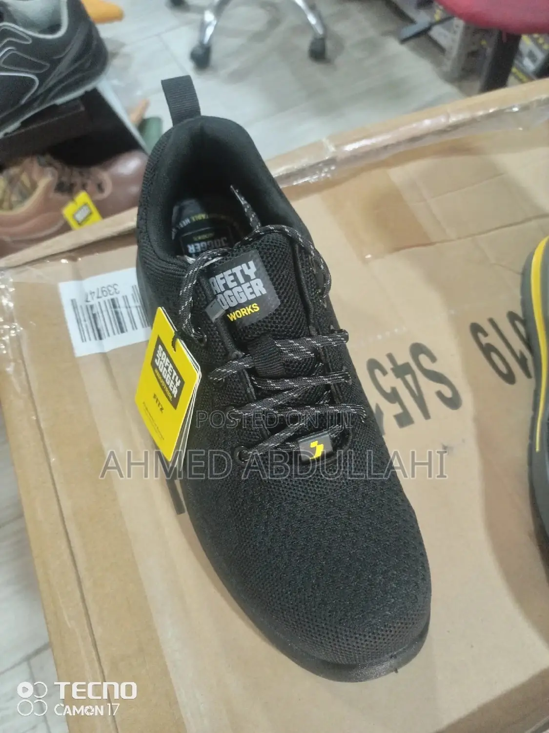 Fitz S1p Safety Jogger Shoe