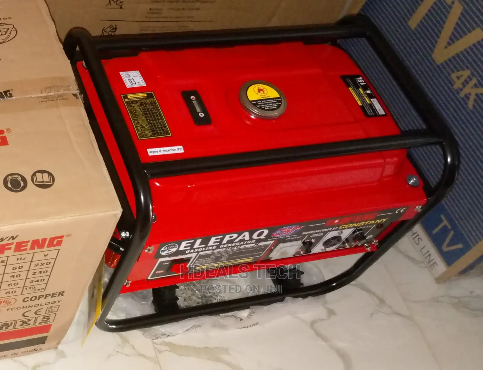 Original Elepaq Constant Manual-Start Generator [EC5800CX].