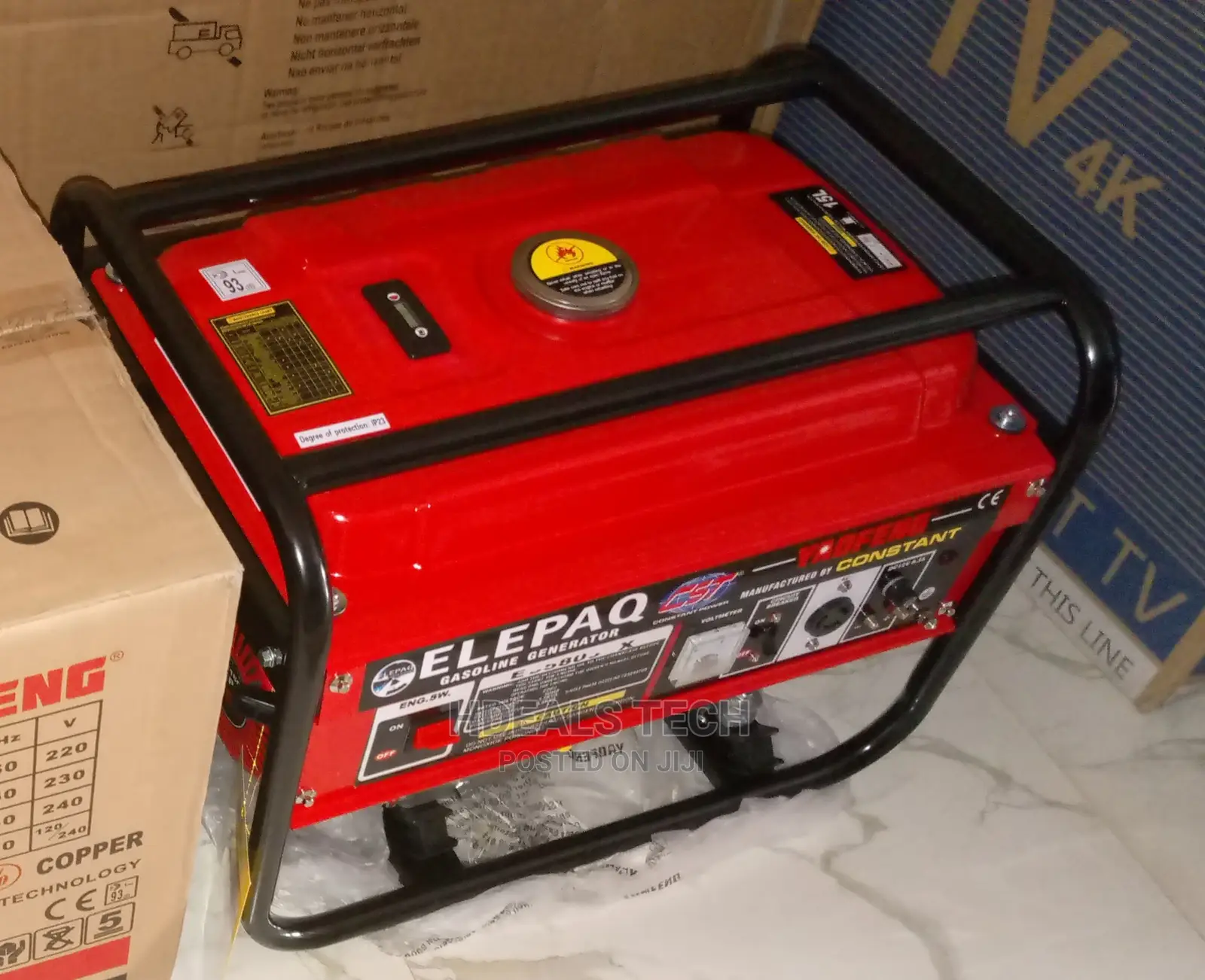 Original Elepaq Constant Manual-Start Generator [EC5800CX].