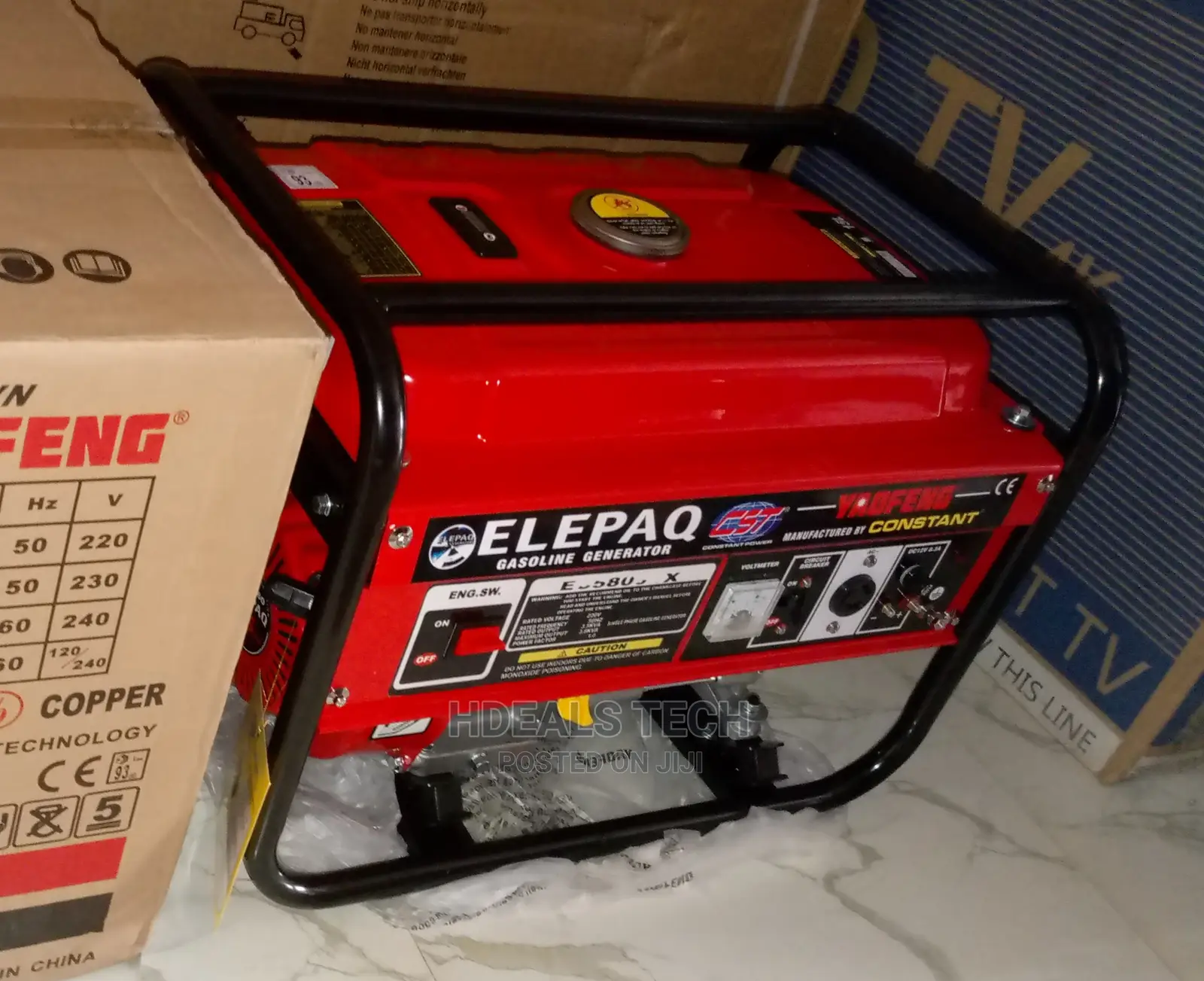 Latest Elepaq Constant Manual-Start Generator [EC5800CX].