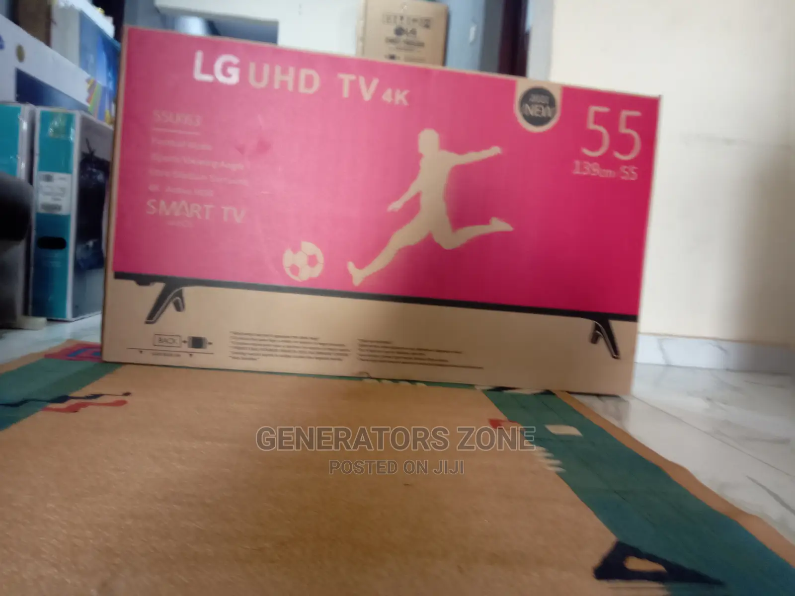 Brand New LG 55-Inch LED Uhd TV With Wifi+Netflix