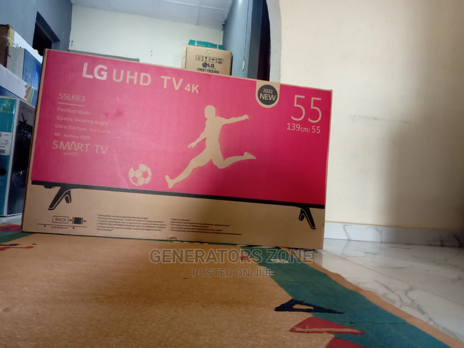 Brand New LG 55-Inch LED Uhd TV With Wifi+Netflix
