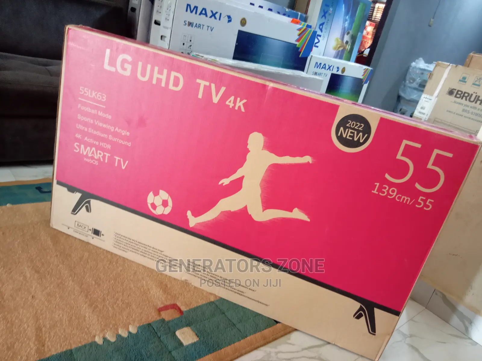55''-55lk63 LG Brand New Tv|Uhd Smart Television