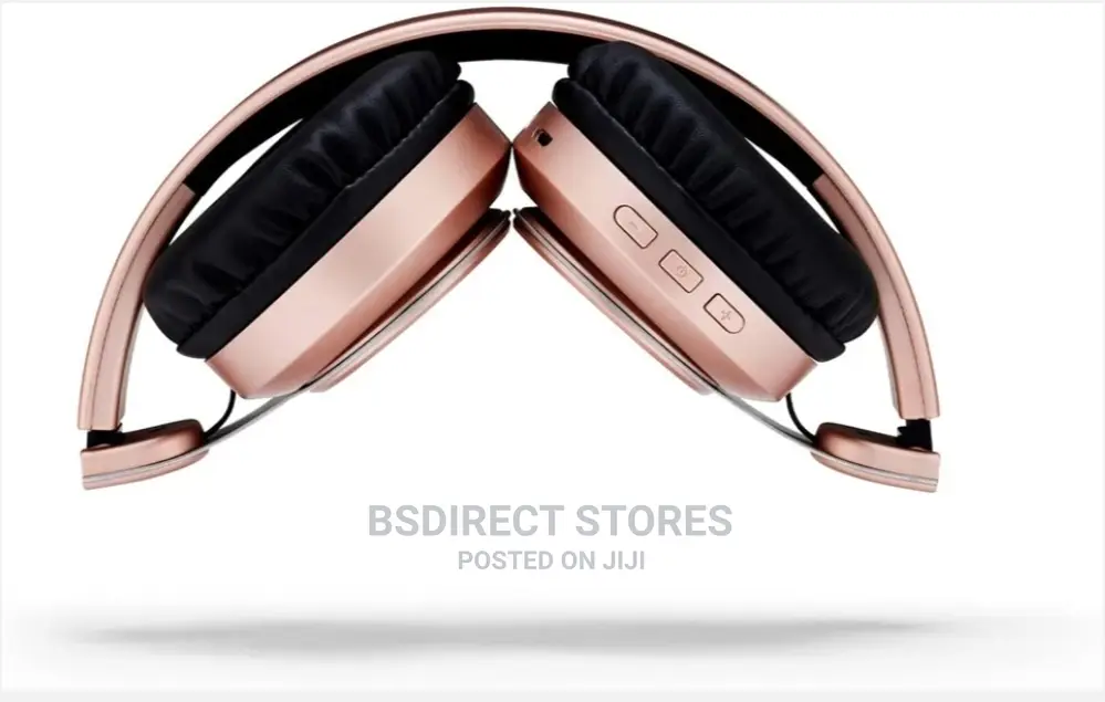 Mixx JX1 Rose Gold Bluetooth Wireless/Wired Headphones-14hrs