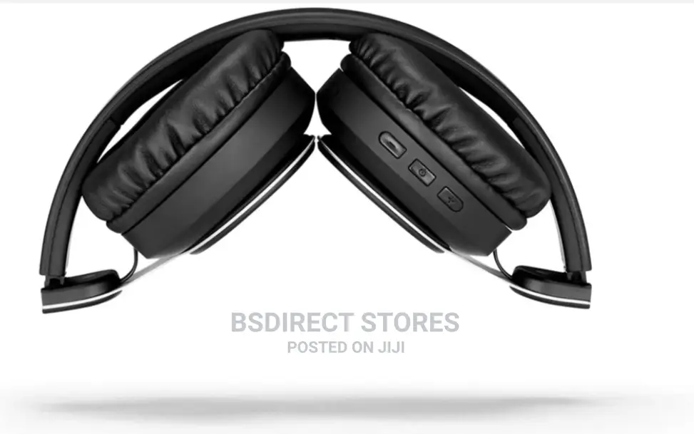 Mixx JX1 BLACK Bluetooth Wireless/Wired Headphones-14hrs