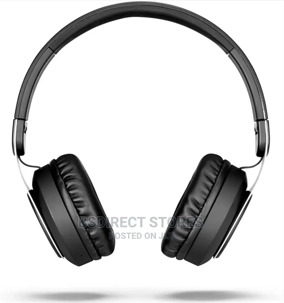 Mixx JX1 BLACK Bluetooth Wireless/Wired Headphones-14hrs