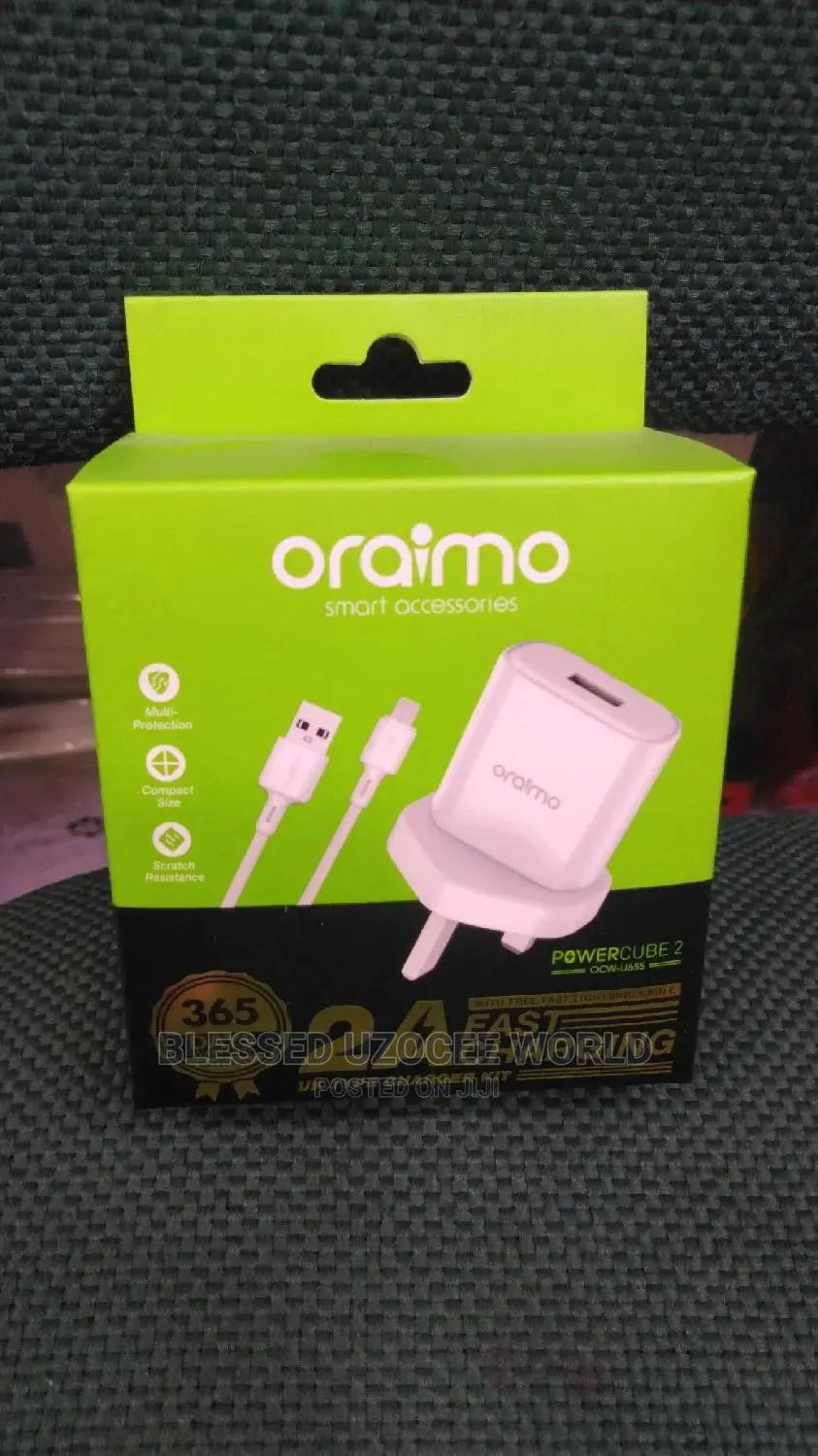 Oriamo Powercube 2 iPhone Smart Fast Charger KIT OCW-U655