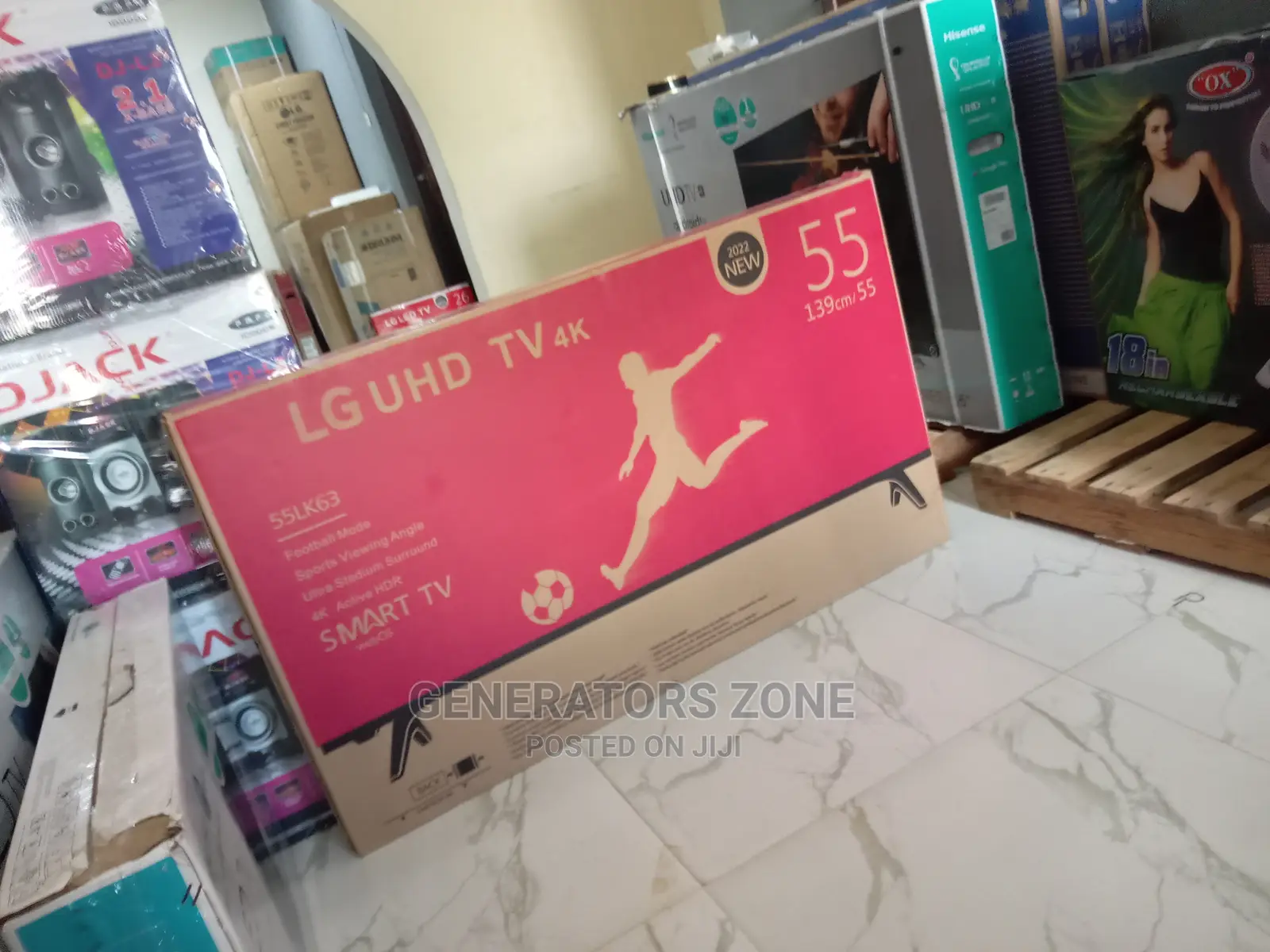 Lg-55-Inch-Uhd--Smart-Tv(Brand New) With Internet Features