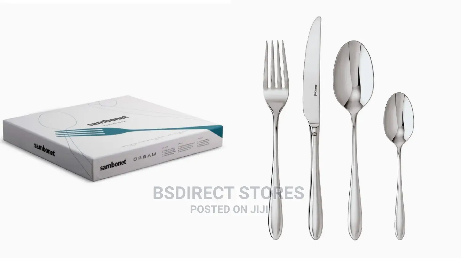 Sambonet Flatware Dream Inox 24 Pieces Luxury Cutlery Set