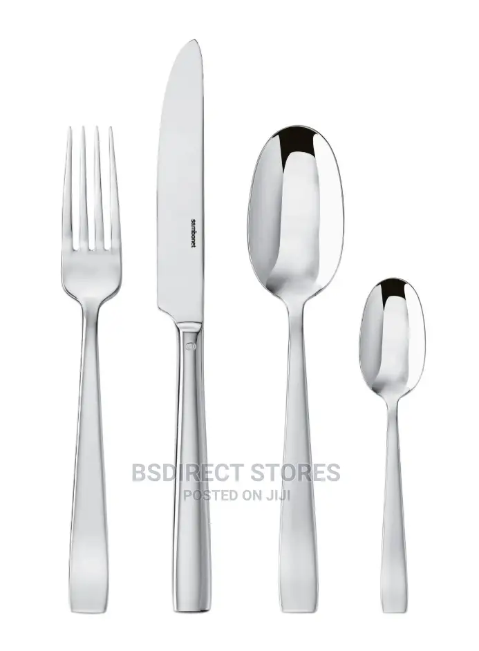 Sambonet FLAT 24 Pieces Luxury Cutlery Set Stainless Steel