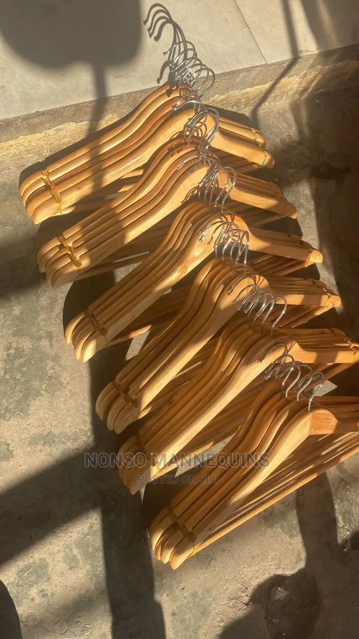 New Imported Wood Clothez Hangers