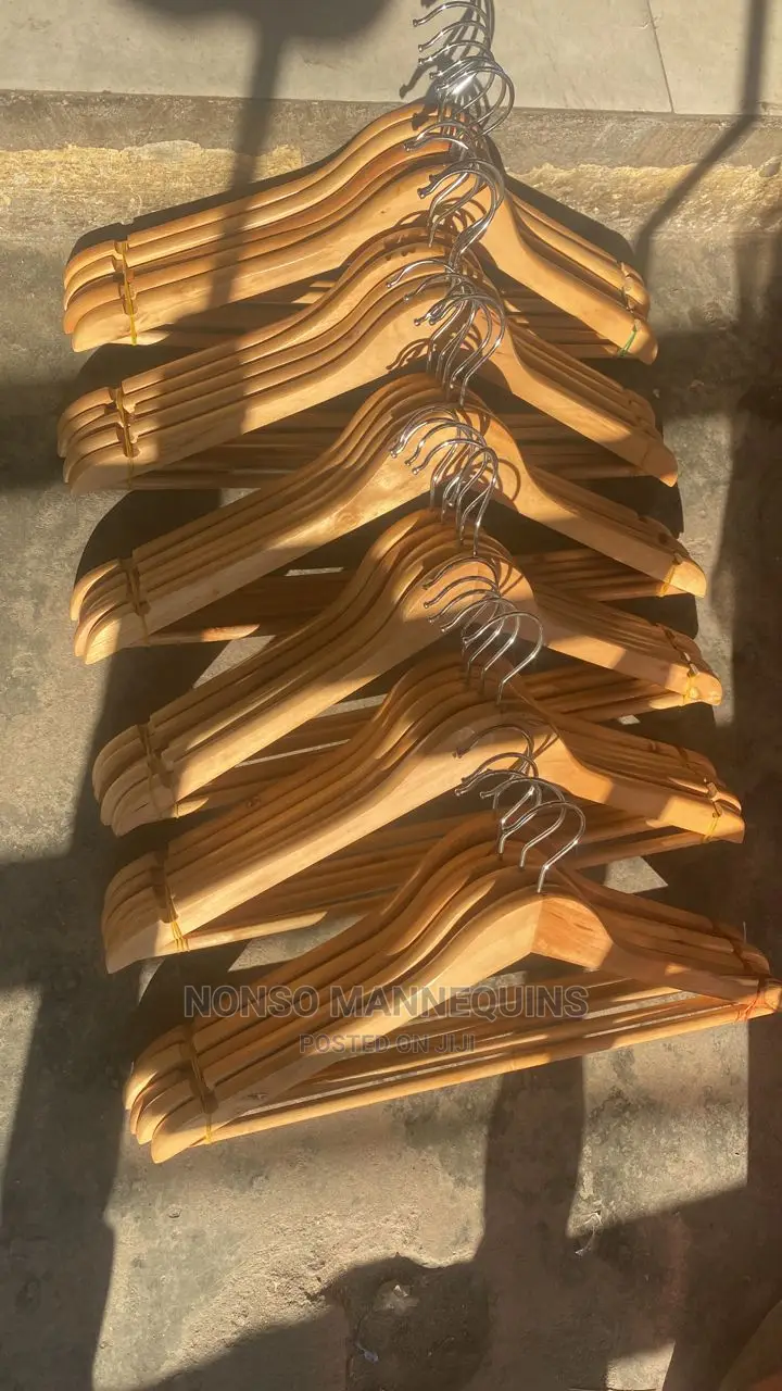 New Imported Wood Clothez Hangers