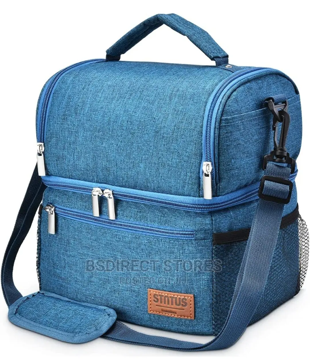 STNTUS NAVY Cooler Lunch Bag Thermal Cool, With Ice Pack