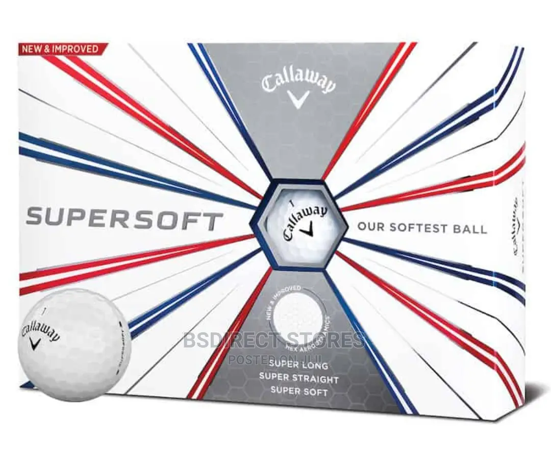Callaway Golf Supersoft Golf Balls, (One Dozen) White